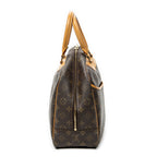 Handbag Deauville Brown Monogram Canvas