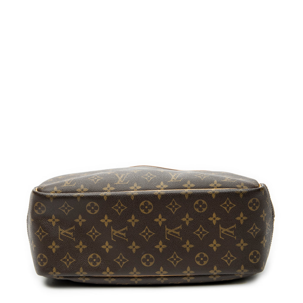 Handbag Deauville Brown Monogram Canvas