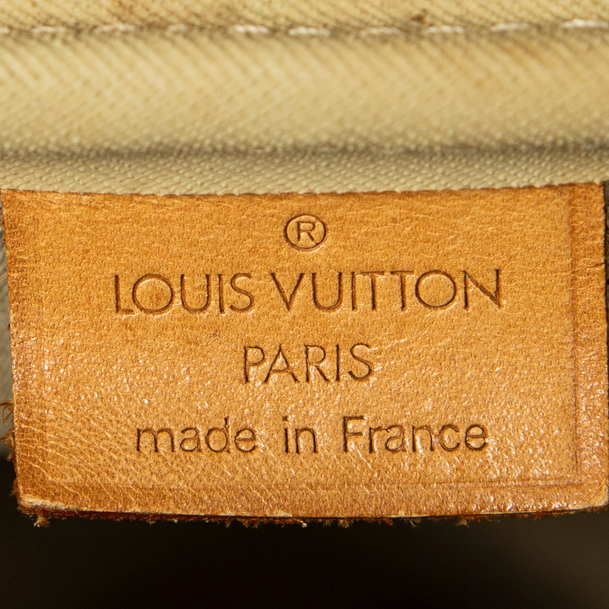 Handbag Deauville Brown Monogram Canvas