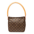 Sac bandoulière Looping MM Toile Monogram marron