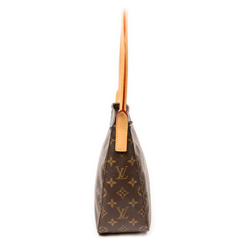 Sac bandoulière Looping MM Toile Monogram marron