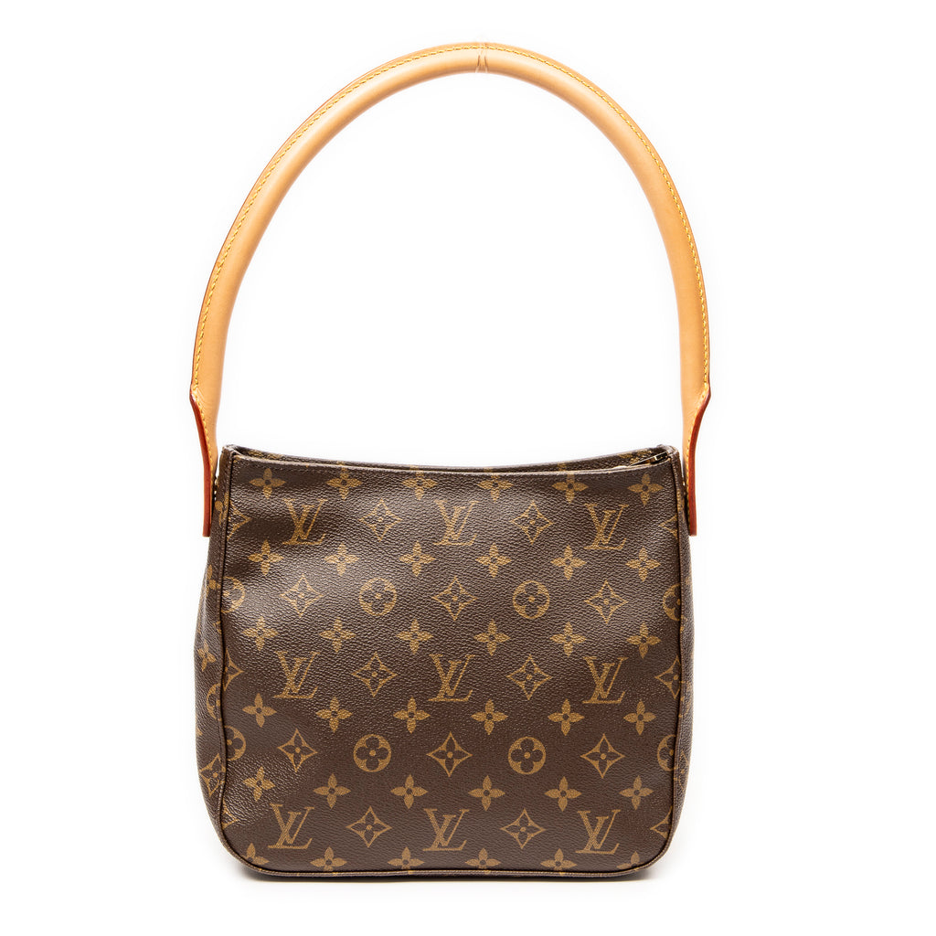 Shoulder Bag Looping MM Brown Monogram Canvas