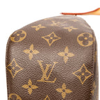 Shoulder Bag Looping MM Brown Monogram Canvas