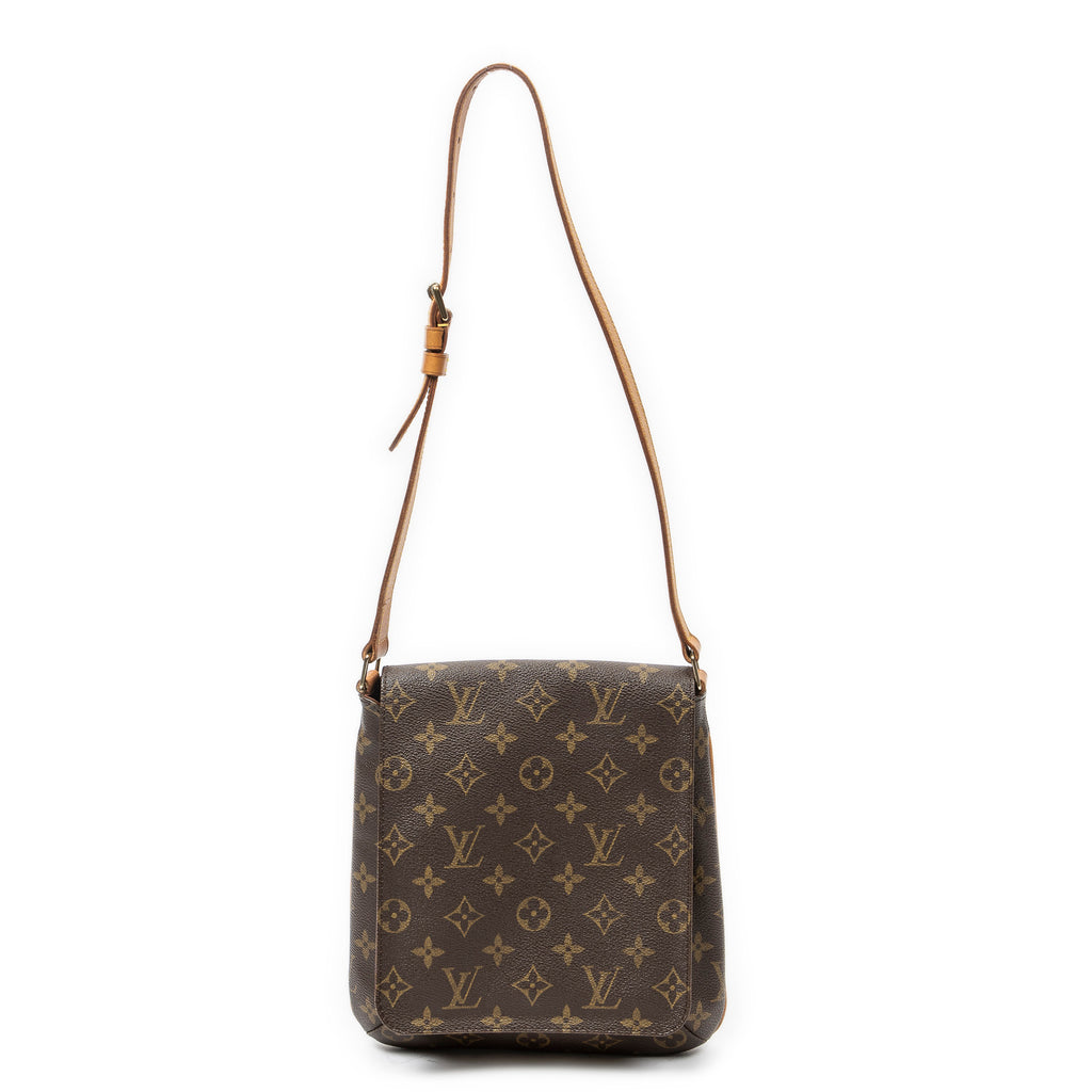 Shoulder Bag Musette Salsa Brown Monogram Canvas