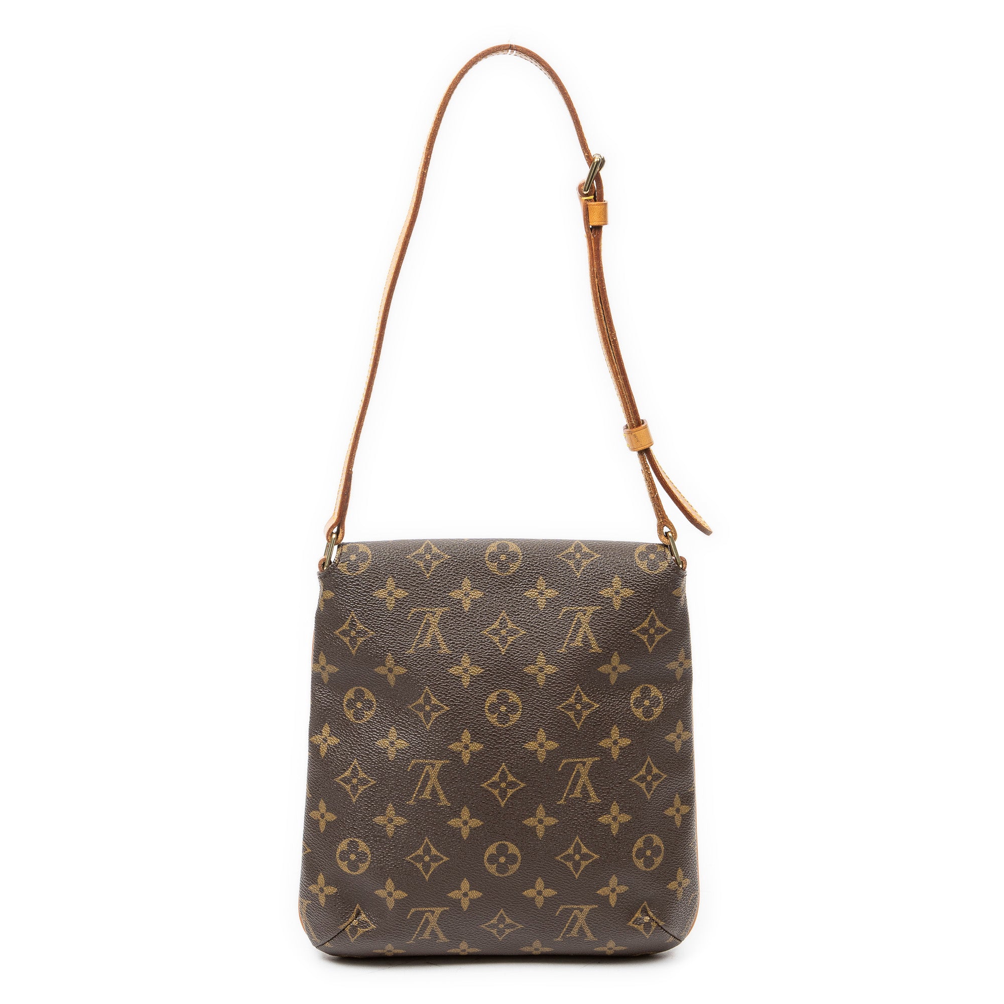 Shoulder Bag Musette Salsa Brown Monogram Canvas