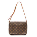 Shoulder Bag Musette Tango Brown Monogram Canvas