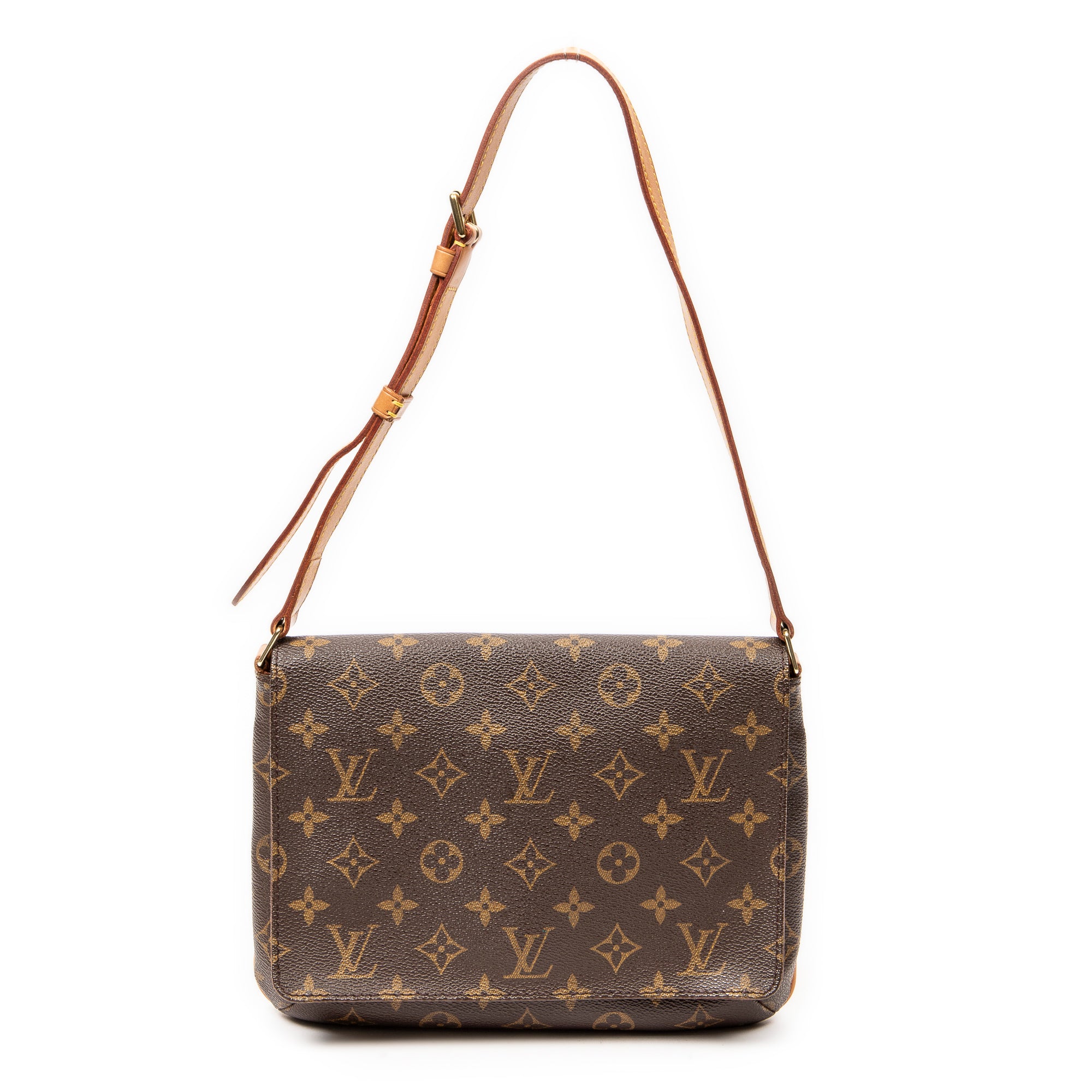 Shoulder Bag Musette Tango Brown Monogram Canvas