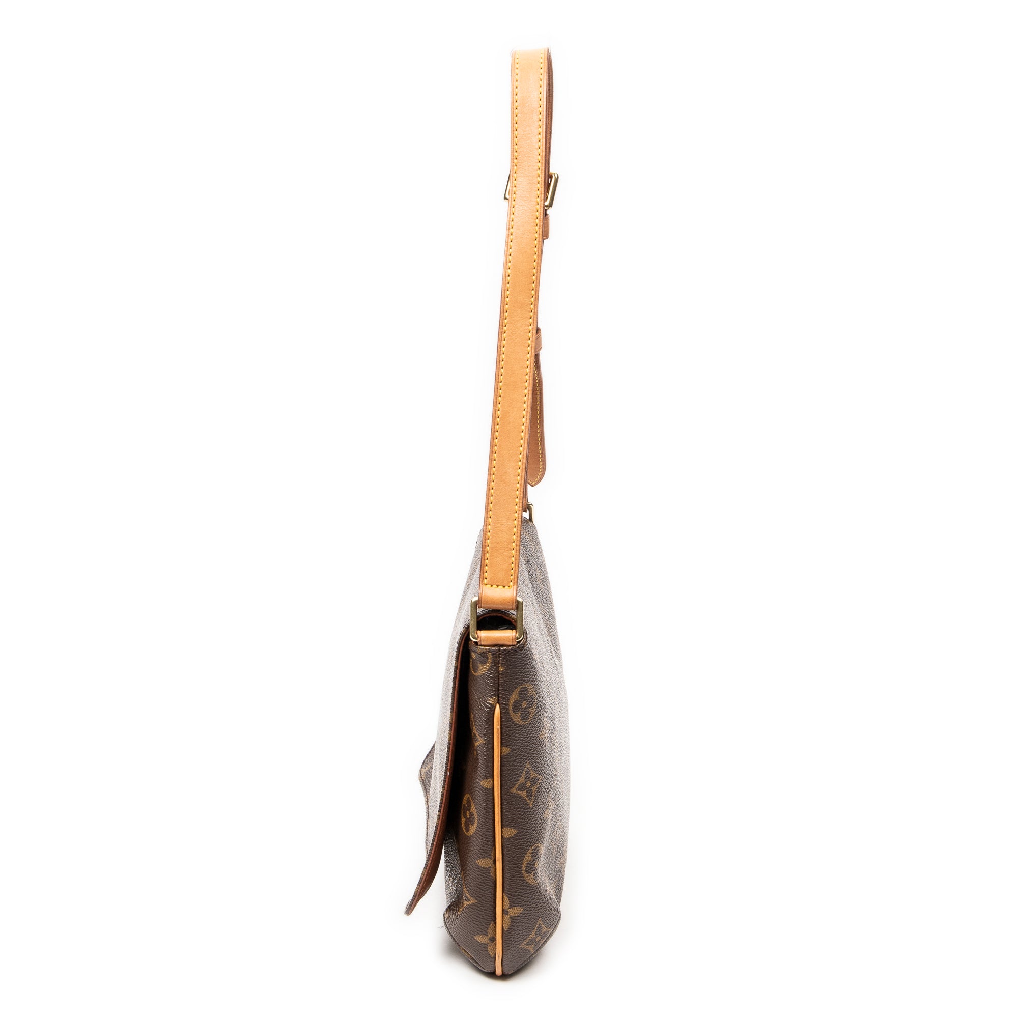Shoulder Bag Musette Tango Brown Monogram Canvas
