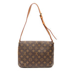 Shoulder Bag Musette Tango Brown Monogram Canvas