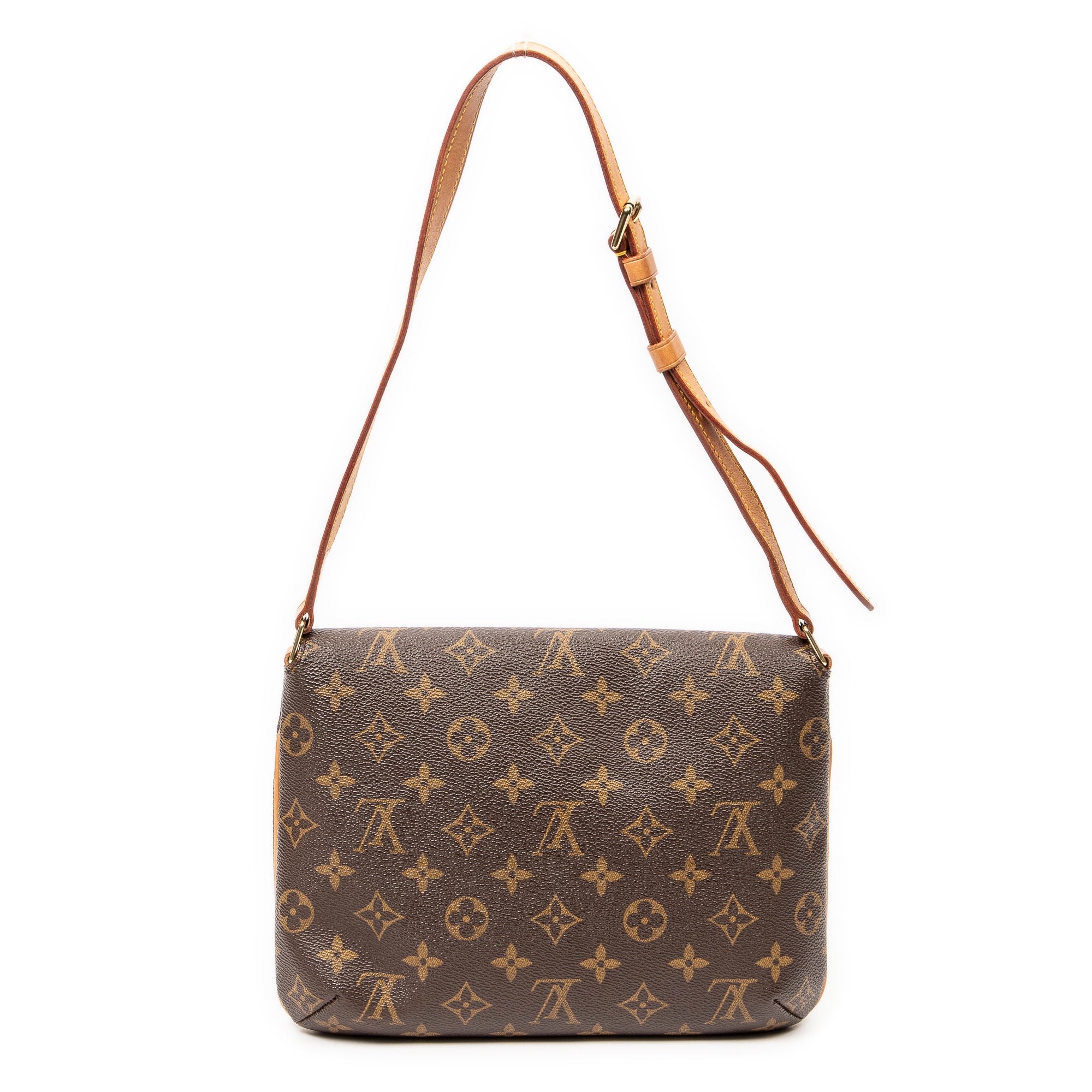 Shoulder Bag Musette Tango Brown Monogram Canvas