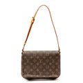 Sac Bandoulière Musette Tango Toile Monogram Marron