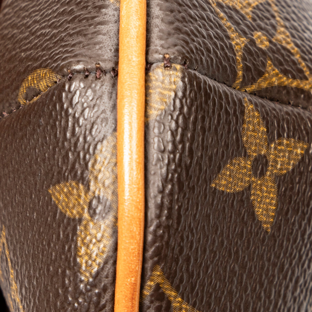 Sac Bandoulière Musette Tango Toile Monogram Marron