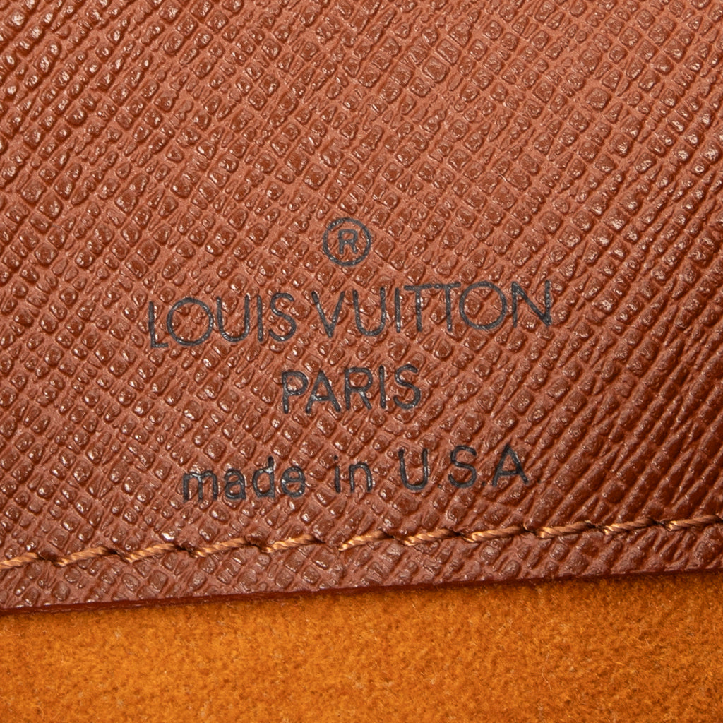 Sac Bandoulière Musette Tango Toile Monogram Marron