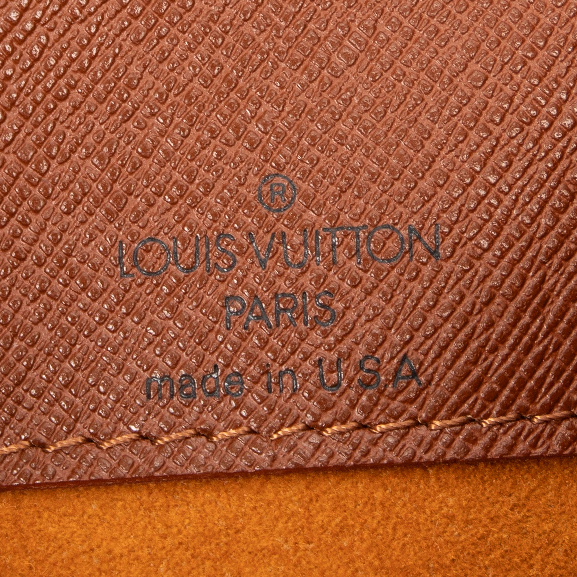 Sac Bandoulière Musette Tango Toile Monogram Marron