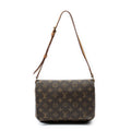 Shoulder Bag Musette Tango Brown Monogram Canvas