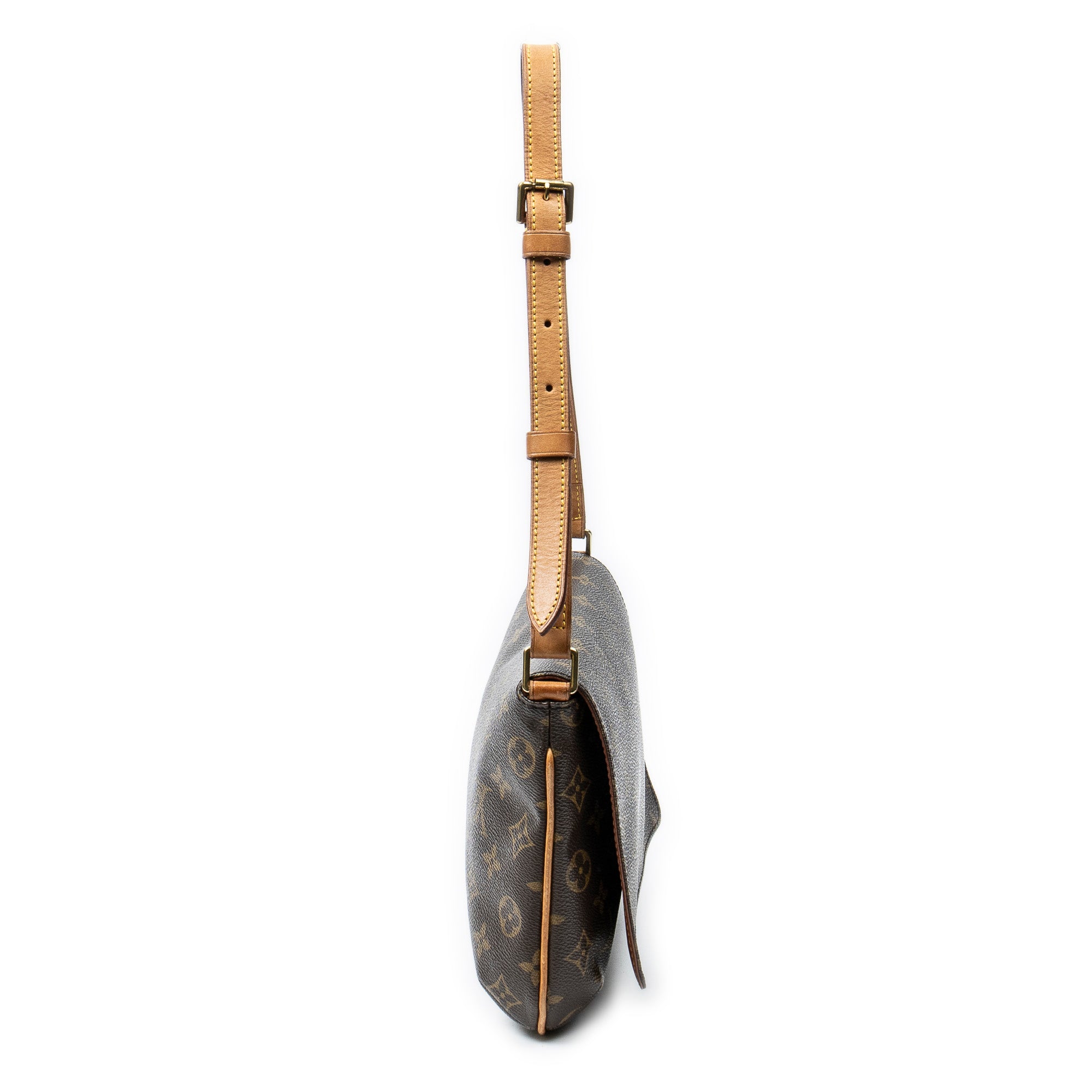 Shoulder Bag Musette Tango Brown Monogram Canvas