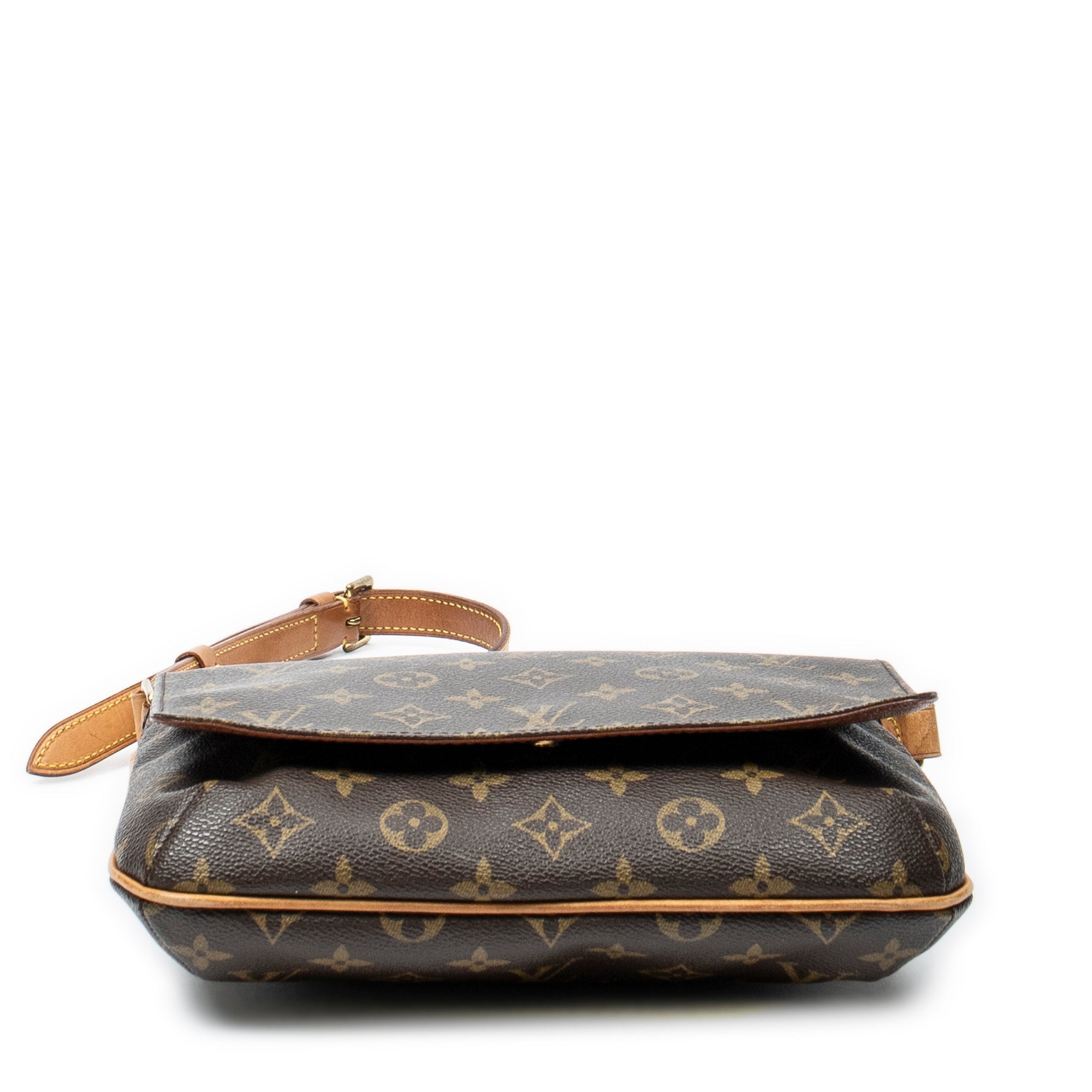 Shoulder Bag Musette Tango Brown Monogram Canvas