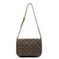 Shoulder Bag Musette Tango Brown Monogram Canvas