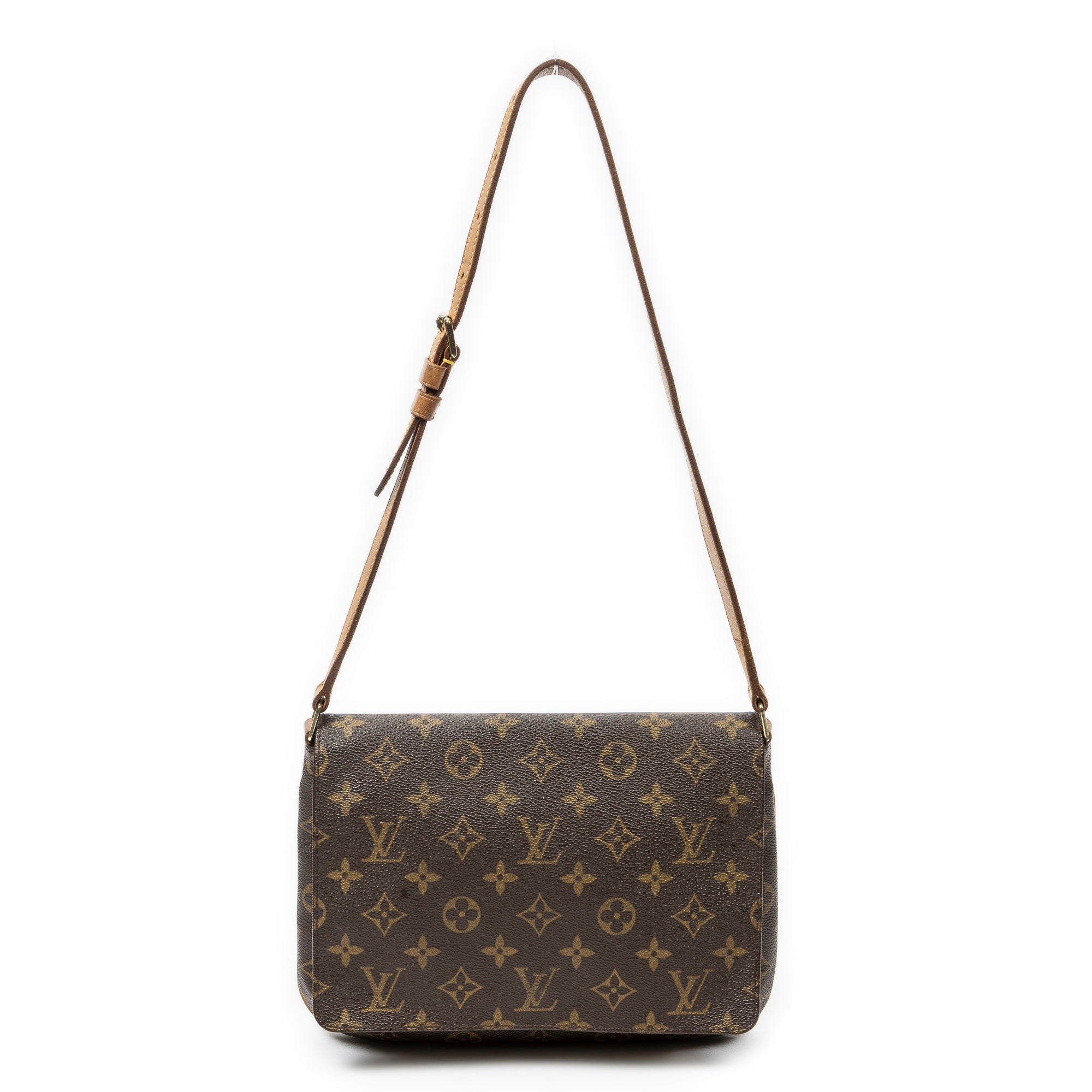Shoulder Bag Musette Tango Brown Monogram Canvas