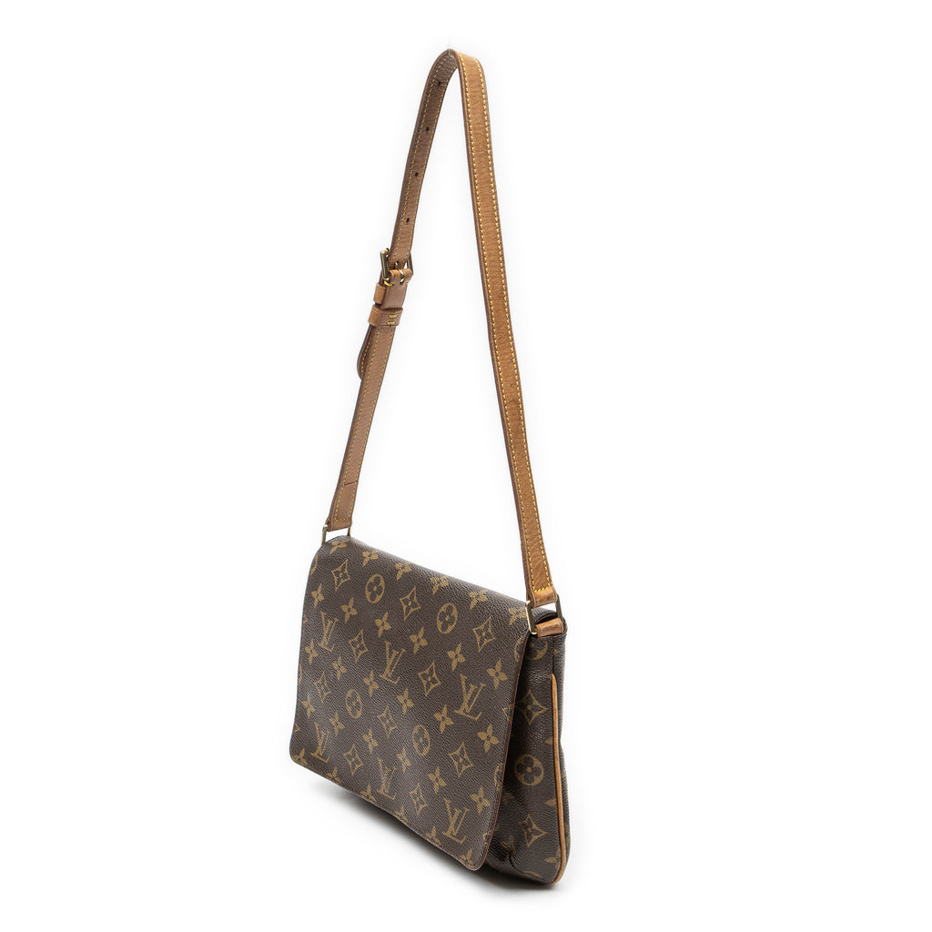 Shoulder Bag Musette Tango Brown Monogram Canvas