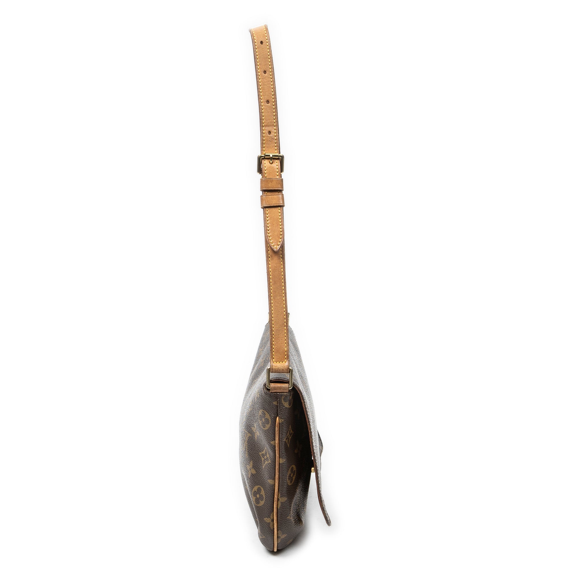 Shoulder Bag Musette Tango Brown Monogram Canvas