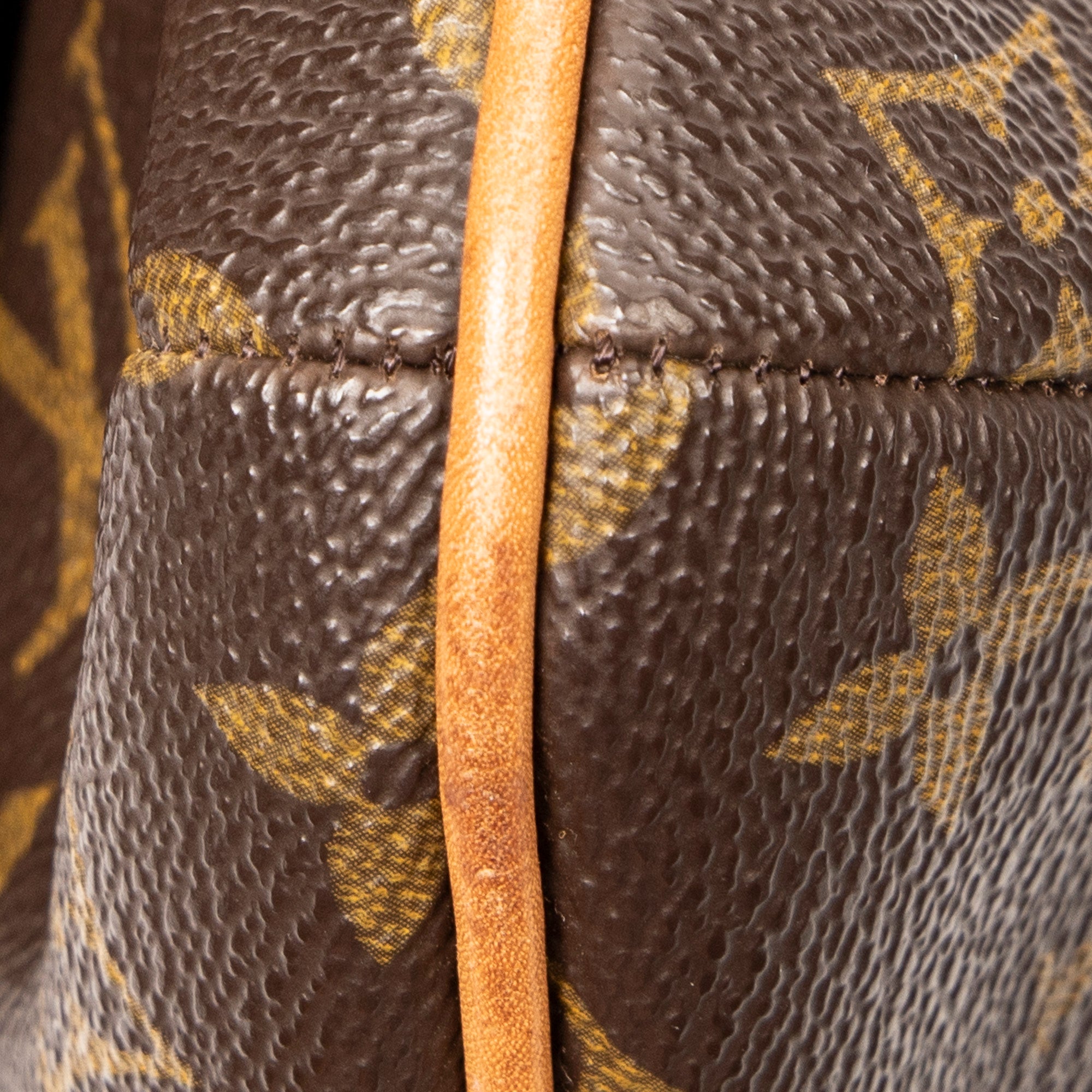 Sac Bandoulière Musette Tango Toile Monogram Marron