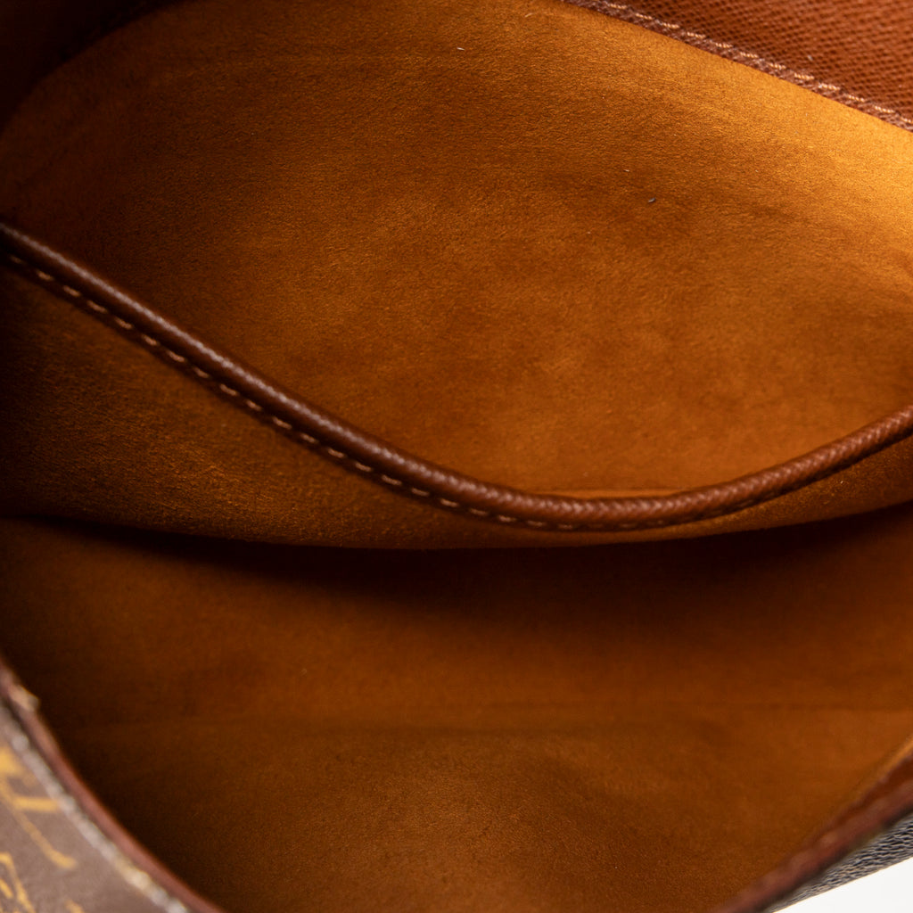 Sac Bandoulière Musette Tango Toile Monogram Marron