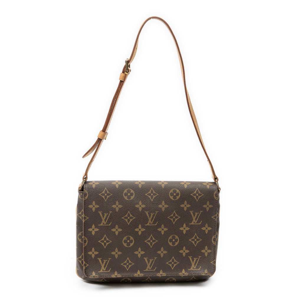 Shoulder Bag Musette Tango Brown Monogram Canvas