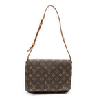 Shoulder Bag Musette Tango Brown Monogram Canvas