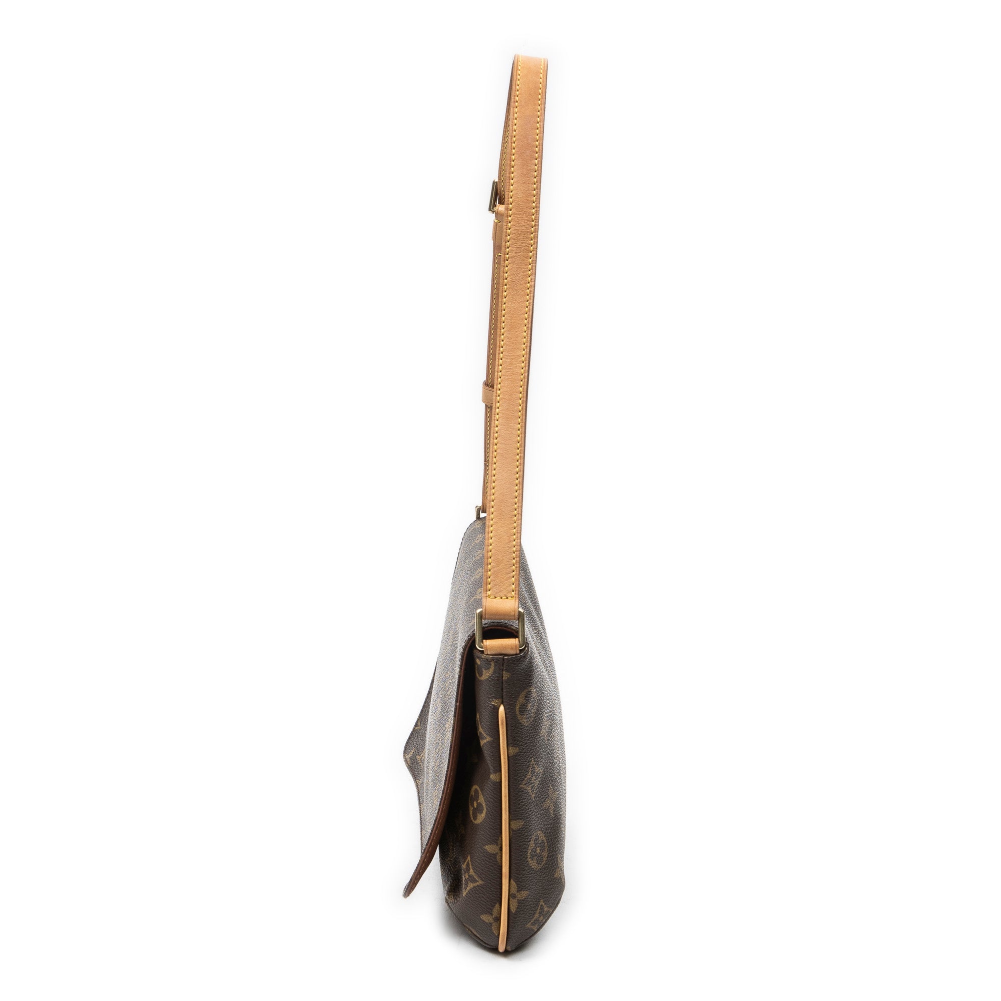 Shoulder Bag Musette Tango Brown Monogram Canvas