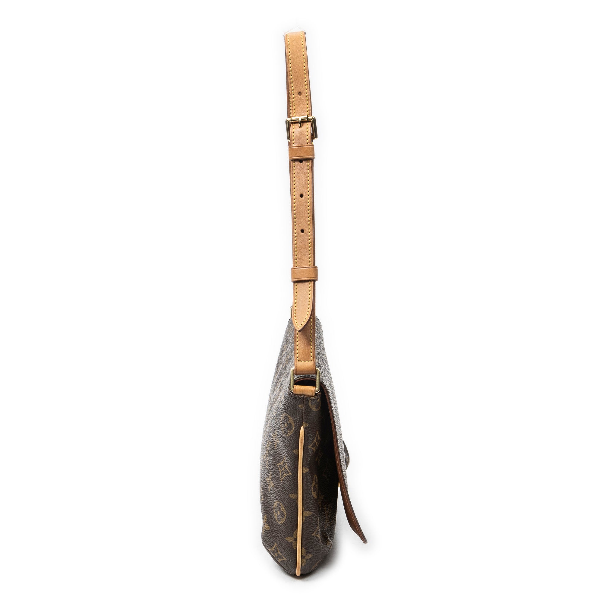Shoulder Bag Musette Tango Brown Monogram Canvas