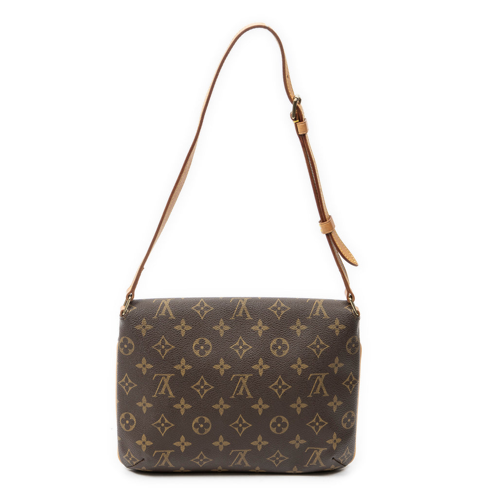 Shoulder Bag Musette Tango Brown Monogram Canvas