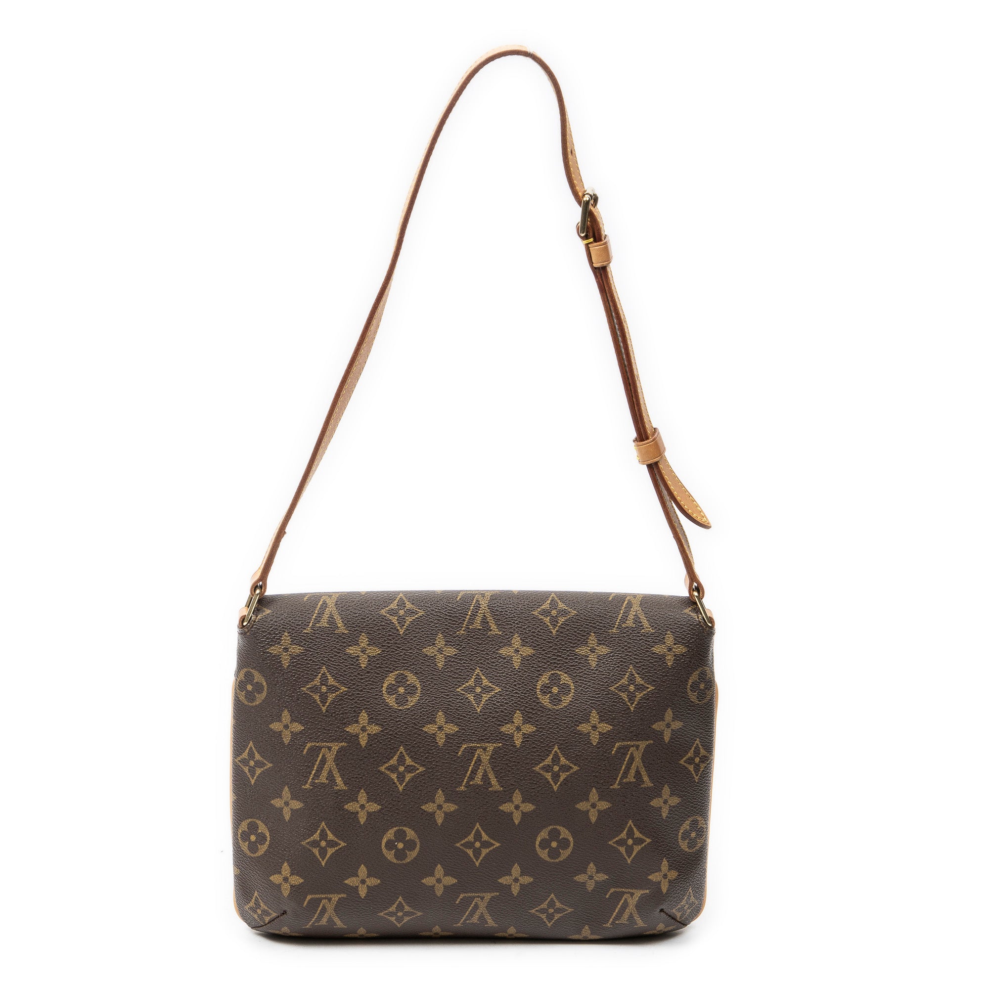 Shoulder Bag Musette Tango Brown Monogram Canvas
