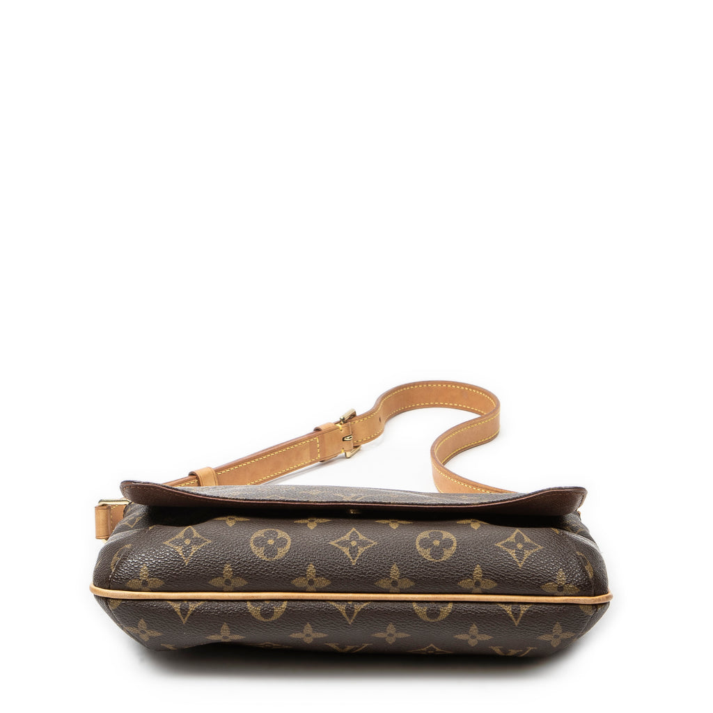 Shoulder Bag Musette Tango Brown Monogram Canvas