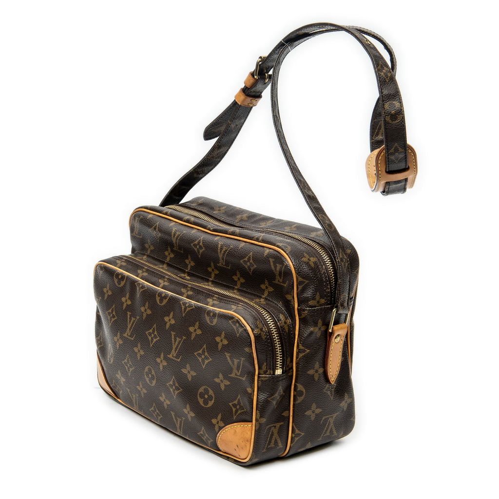 Shoulder Bag Nil Brown Monogram Canvas