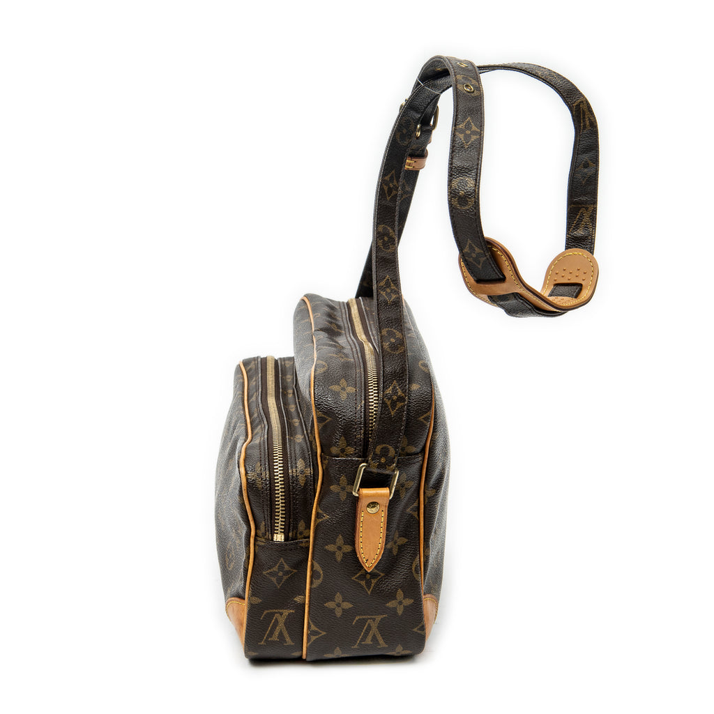 Shoulder Bag Nil Brown Monogram Canvas