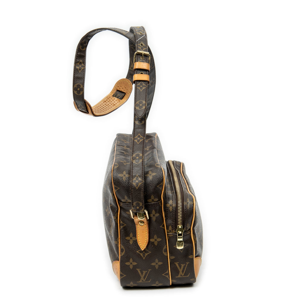 Shoulder Bag Nil Brown Monogram Canvas