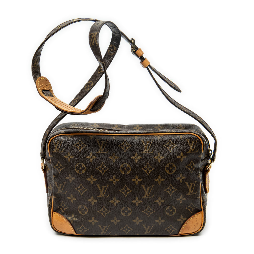 Shoulder Bag Nil Brown Monogram Canvas