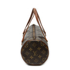 Handbag Papillon 26 Brown Monogram Canvas
