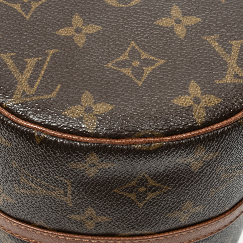 Handbag Papillon 30 Brown Monogram Canvas