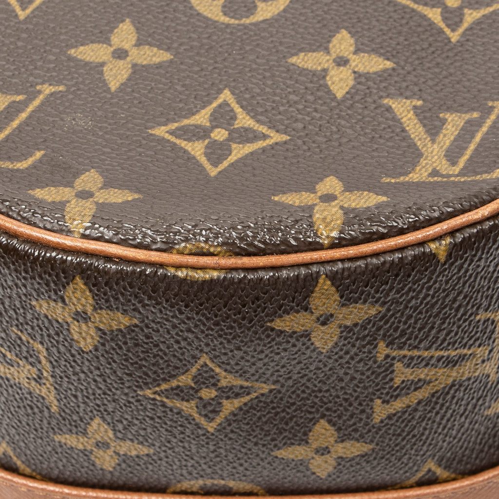 Handbag Papillon 30 Brown Monogram Canvas