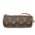 Handbag Papillon 30 Brown Monogram Canvas