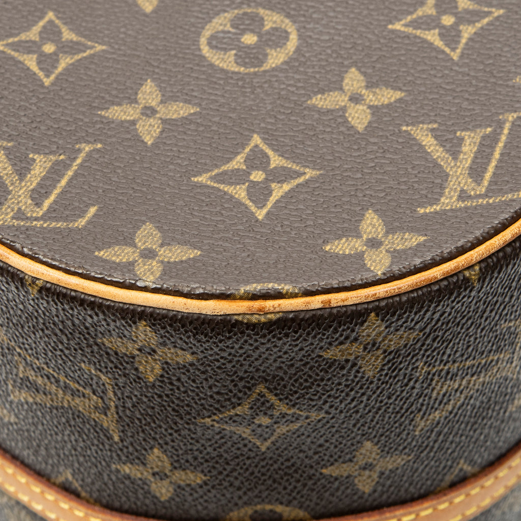 Handbag Papillon 30 Brown Monogram Canvas