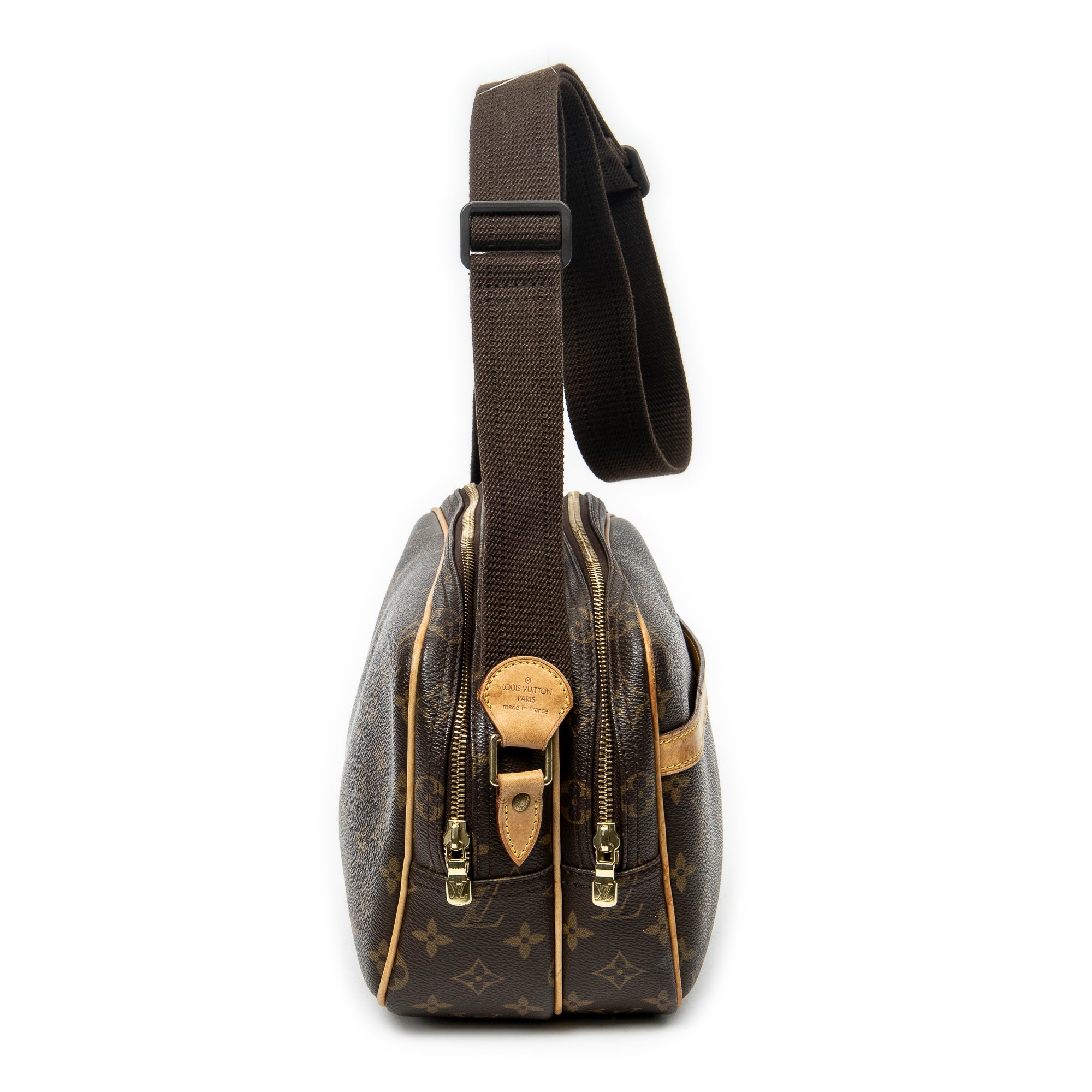 Shoulder Bag Reporter PM Brown Monogram Canvas