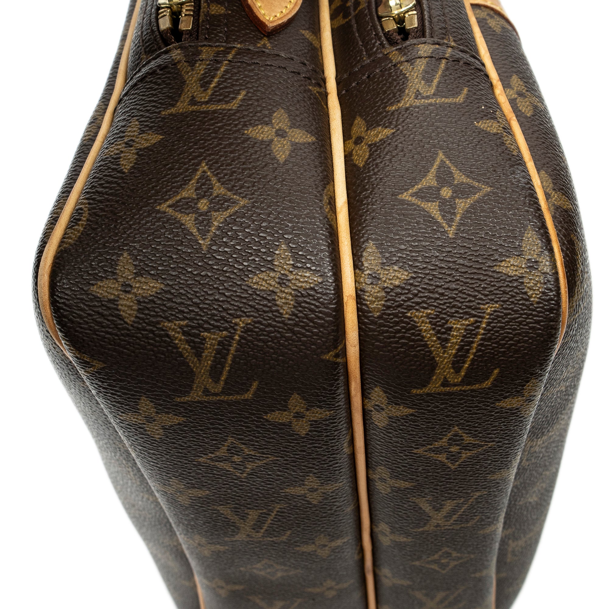 Shoulder Bag Reporter PM Brown Monogram Canvas