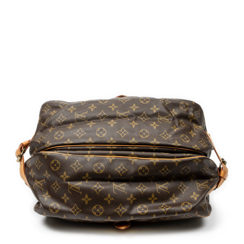 Shoulder Bag Saumur GM Brown Monogram Canvas