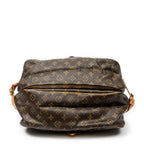 Shoulder Bag Saumur GM Brown Monogram Canvas
