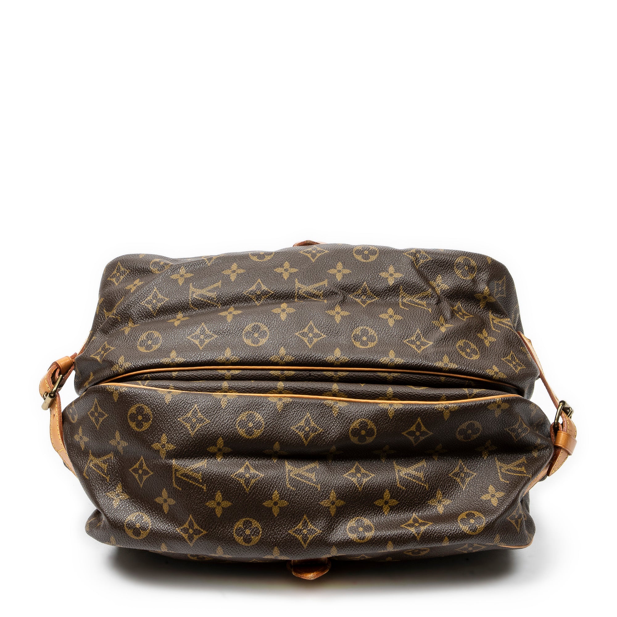 Shoulder Bag Saumur GM Brown Monogram Canvas