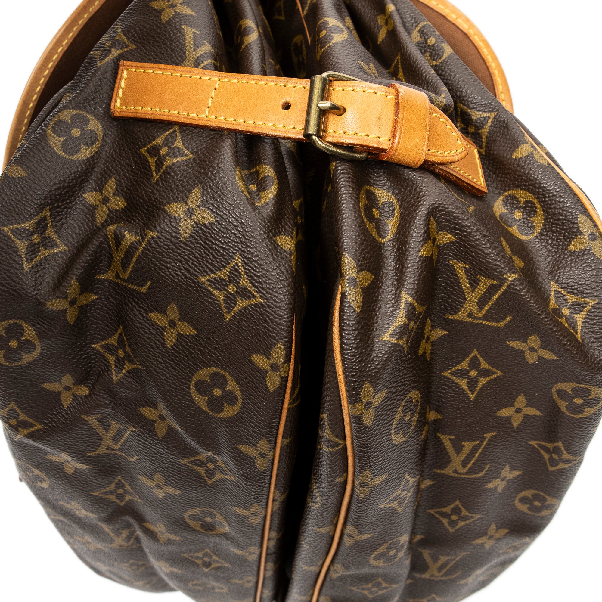 Shoulder Bag Saumur GM Brown Monogram Canvas