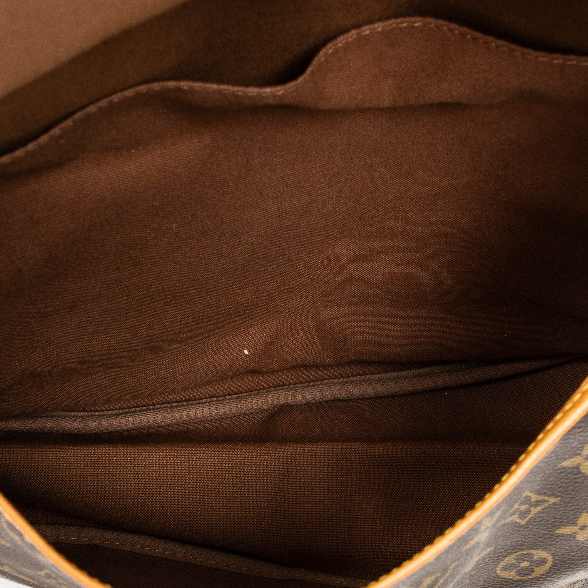 Shoulder Bag Saumur GM Brown Monogram Canvas